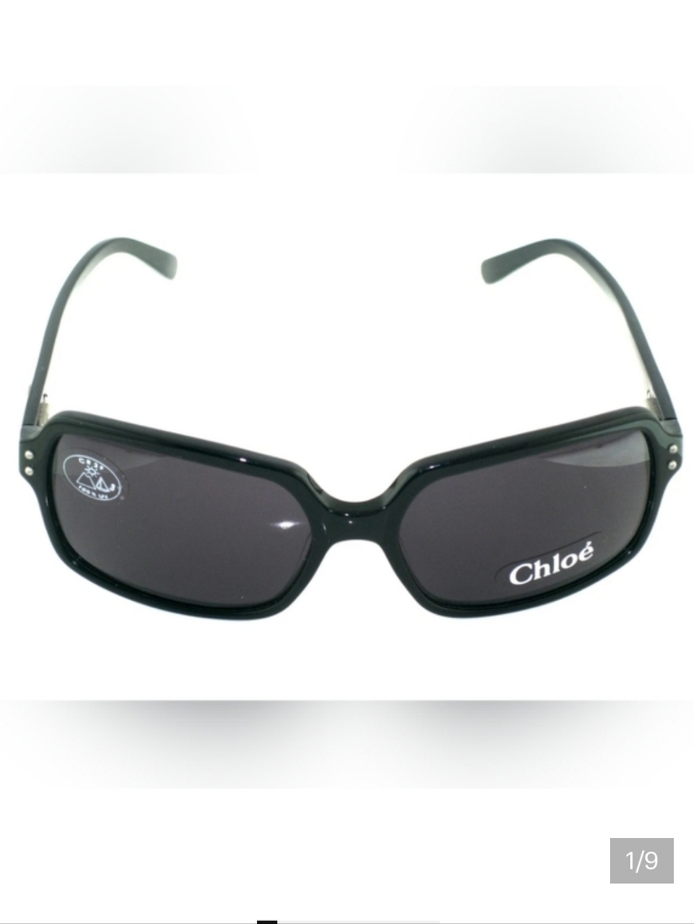Sale💥 Chloe Jade Green Sunglasses With Silver Details